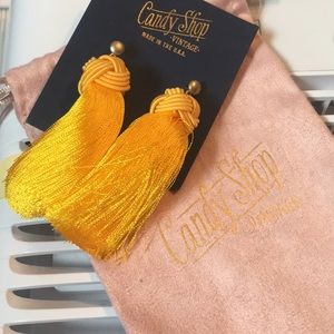 Candy shop vintage tassel earrings